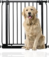 Assortiment de clôtures pour chiens Bettacare Elite , 65,5 cm - 74,5 cm (72 options disponibles), Zwart mat, clôture à montage sous pression pour Chiens et chiots, barrière pour animaux de compagnie et chiens, installation facile