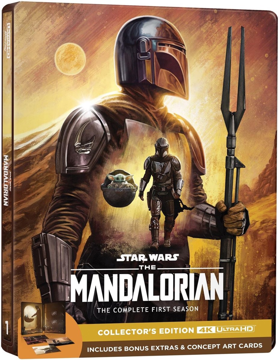 The Mandalorian Seizoen 1 - 4K UHD - Steelbook - Import