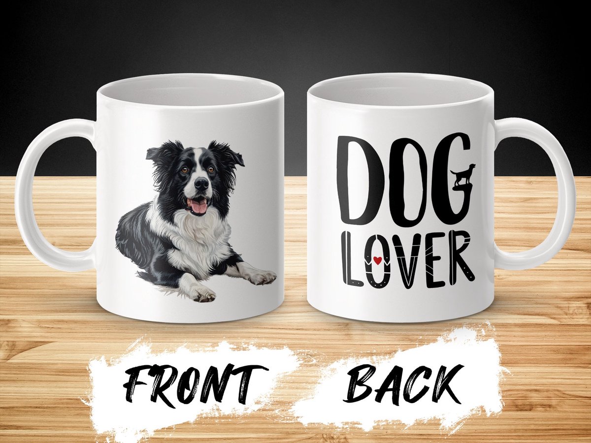 Mok Border collie dog - hond/ Dog lover