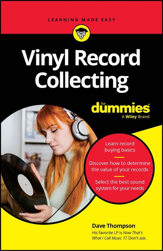 Vinyl Record Collecting For Dummies - cover
