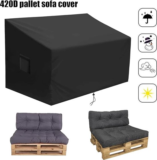 Housses De Bancs De Jardin Housse De Banc Résistante Aux Intempéries - 2 Places - Vert Housse Banc De Jardin