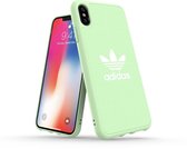 Coque adidas OR Molded CANVAS FW18 pour iPhone XS Max clair menthe