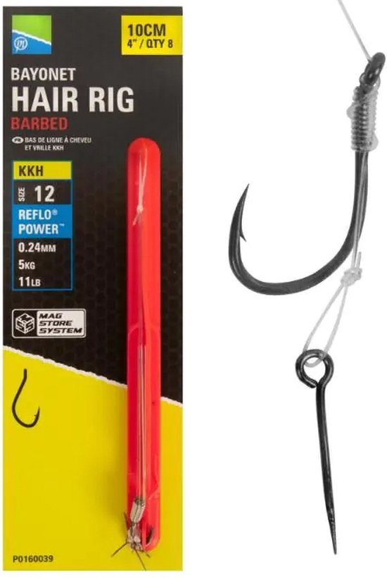 Preston Innovations Set 8 Ganci Montati KKH-B – Terminali Pronti Per Pesca Con Pellet E Boilie - 3