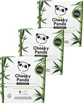 Papier toilette Bamboe - 12 Rouleaux - 3 Couches - Vegan - Cheeky Panda