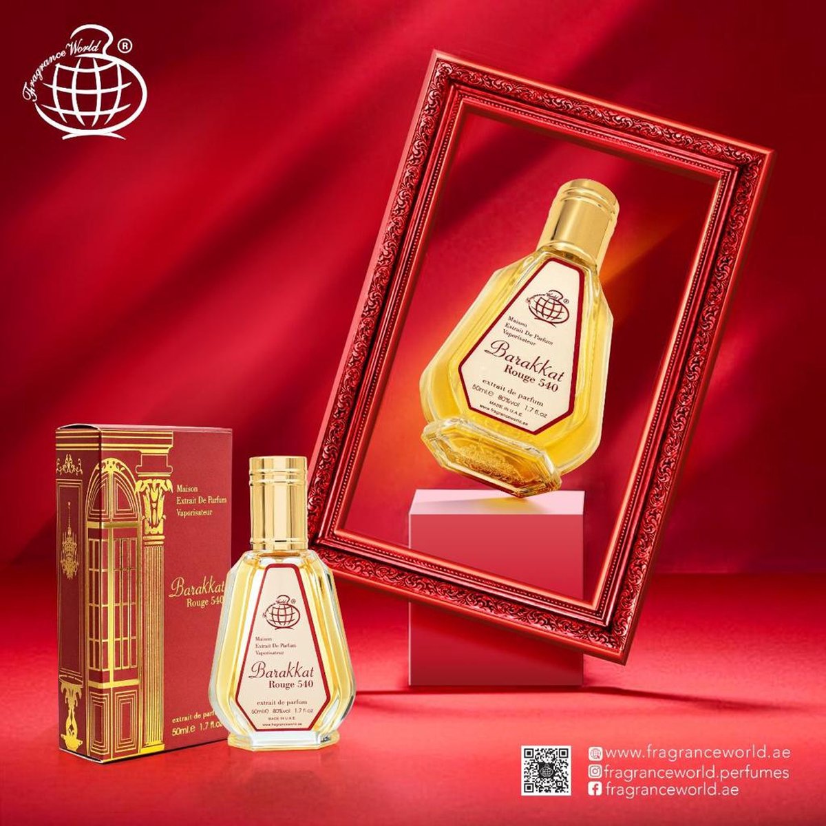 Goedkoopste BARAKKAT ROUGE540 50ML EXTRAIT DE PARFUM