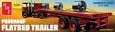 1:25 AMT 1399 Fruehauf Flatbed Trailer Plastic Modelbouwpakket