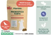 Hondensnoepjes-probiotica forte-Ondersteuning van de Darmflora & Spijsvertering van uw hond-100% natuurlijk-met kip-maxi-pack-180stuks