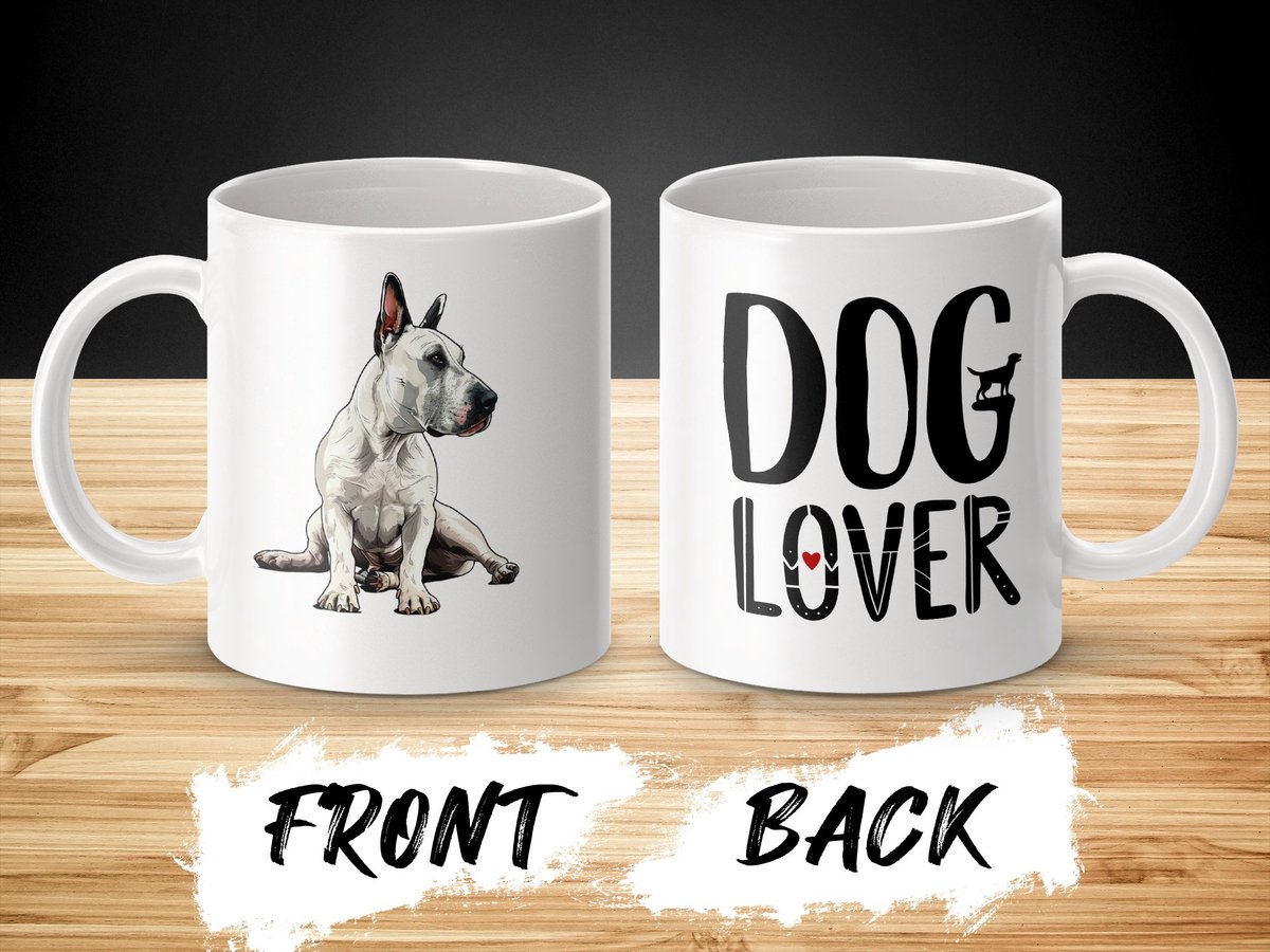 Mok Bull Terrier dog - hond/ Dog lover