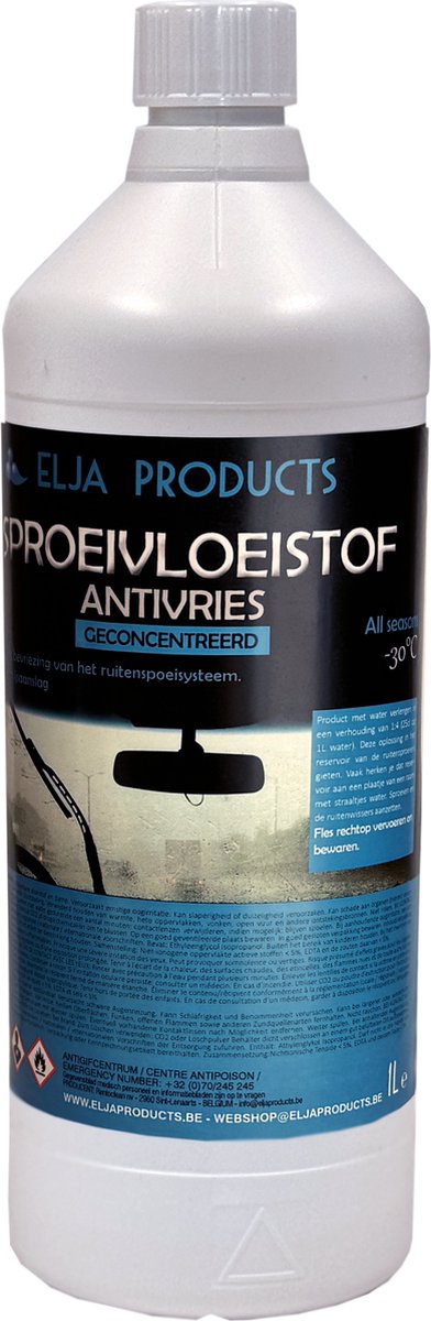 Ruiten sproeivloeistof | Geconcentreerd | Alle seizoenen | Antivries | 1L