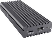 ICY BOX 60913 M.2 harde schijf-behuizing M.2 2230, M.2 2242, M.2 2260, M.2 2280, SATA SSD USB-C