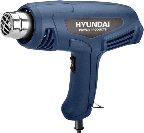 Hyundai heteluchtpistool 2000W - Heatgun - Warmtepistool - Regelbaar; 450  tot 600 ºC