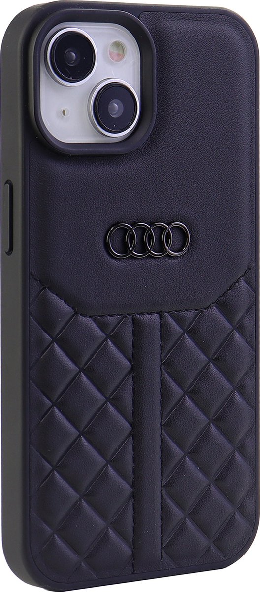 Audi iPhone 15 Hardcase Backcover Q8 Serie - Zwart