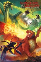 Poster Dungeons & Dragons Honor Among Thieves Monsters 61x91,5cm