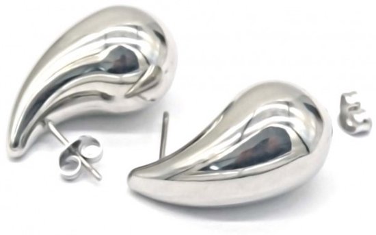 Druppel oorbellen - 2.6 Centimeter - Verkleuren niet - Drops - De nieuwe trend! - Damesdingetjes