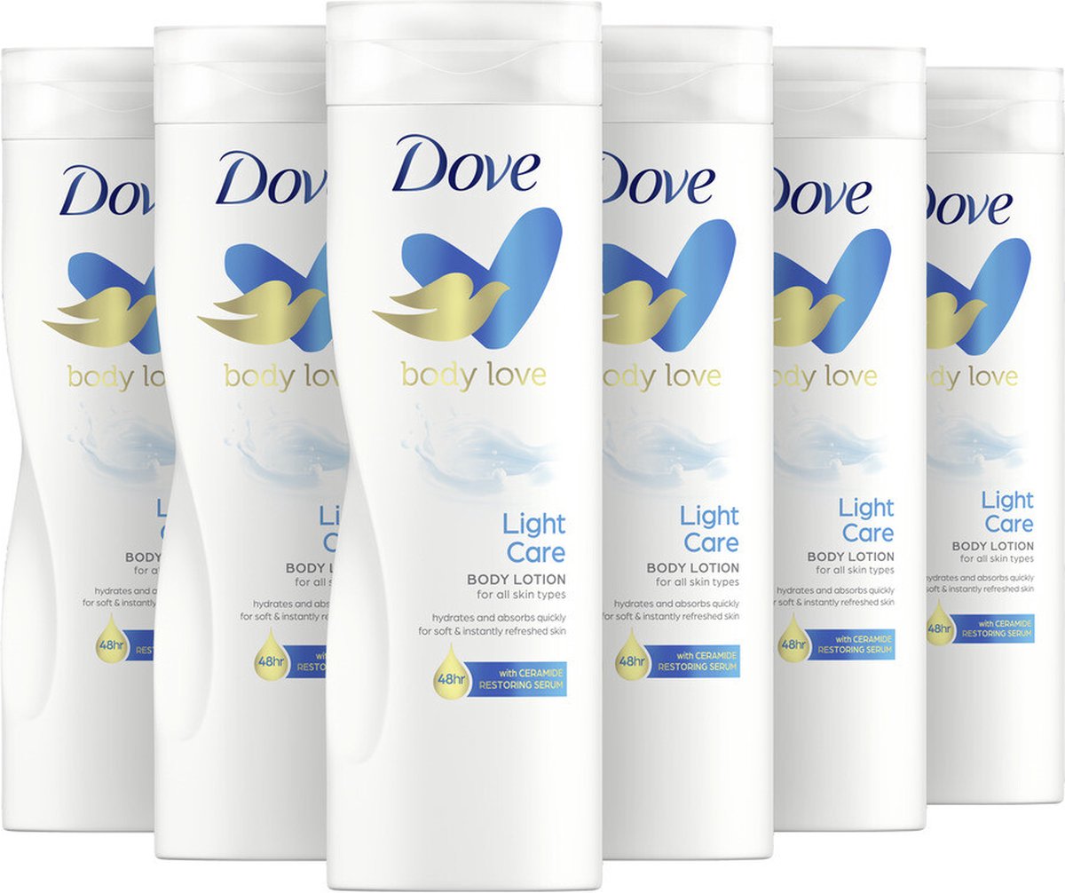 Dove - Bodylotion - Light Care - 400ml x 12