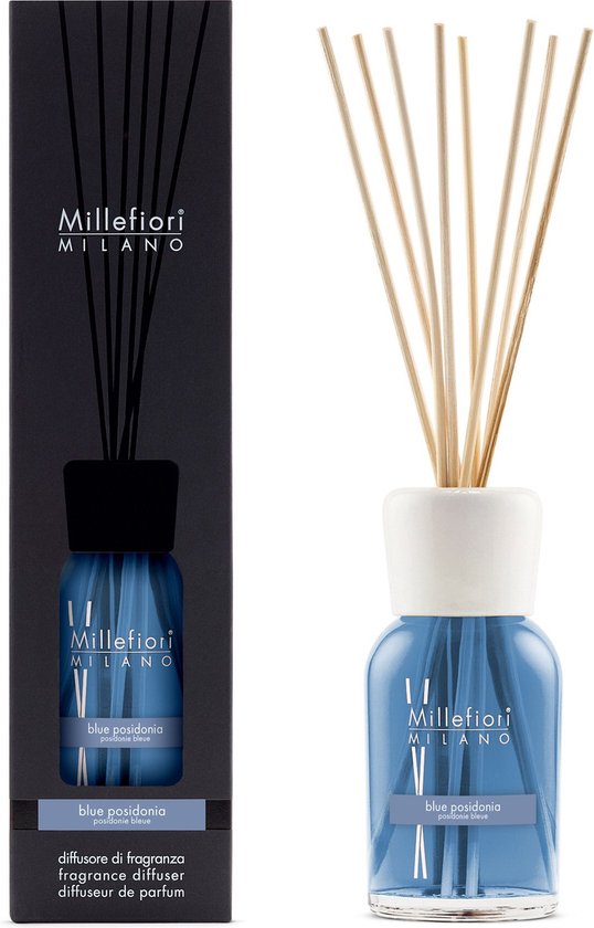 Millefiori Milano Bâtons parfumés 500 ml - Posidonie Blue