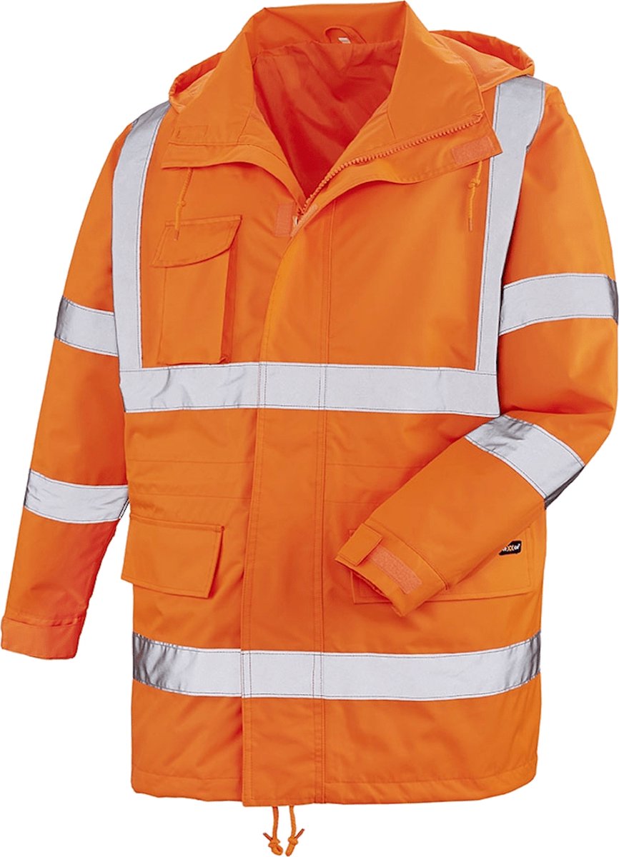 Sara4you Hardwork Texx Regenjas Hi-vis Oranje 08-410 - M