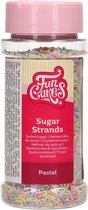 FunCakes Sugar Strands - Pastel - 80g - Sprinkles Taartdecoratie