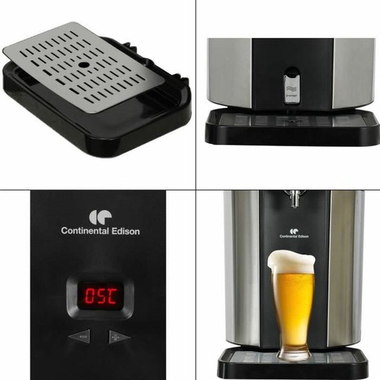 Cooling Beer Dispenser Continental Edison EDISON MB65IN2 5 L 65 W
