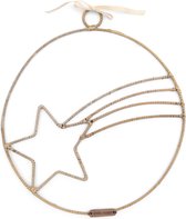 Riviera Maison Kerst Decoratie - Rattan Xmas Star Wall Decoration - Naturel