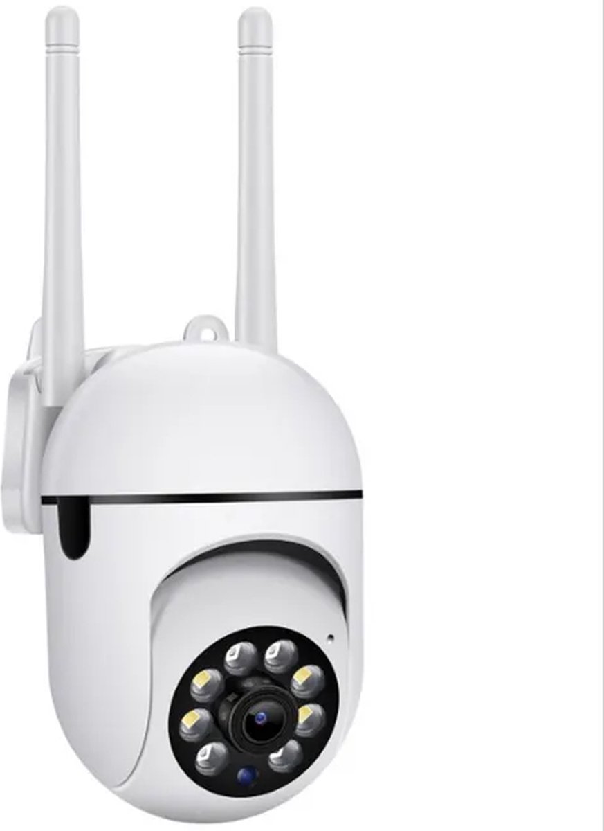 AG Commerce Beveiligingscamera's - Beveiligingscamera Binnen - Bewakingscamera Voor Buiten - Camera - Bewakingscamera - 5MP 5G WiFi Bewakingscamera - IP Camera HD 1080P - IR Full Color Nachtzicht - Beveiligingscamera Draadloos Buiten - Buitencamera