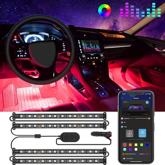 AUTO DASHBOARD SFEERVERLICHTING - 12V - 2M - Glow Specialist - Glow Specialist AUTO DASHBOARD SFEERVERLICHTING - 12V - 2M - Glow Specialist - Glow Specialist