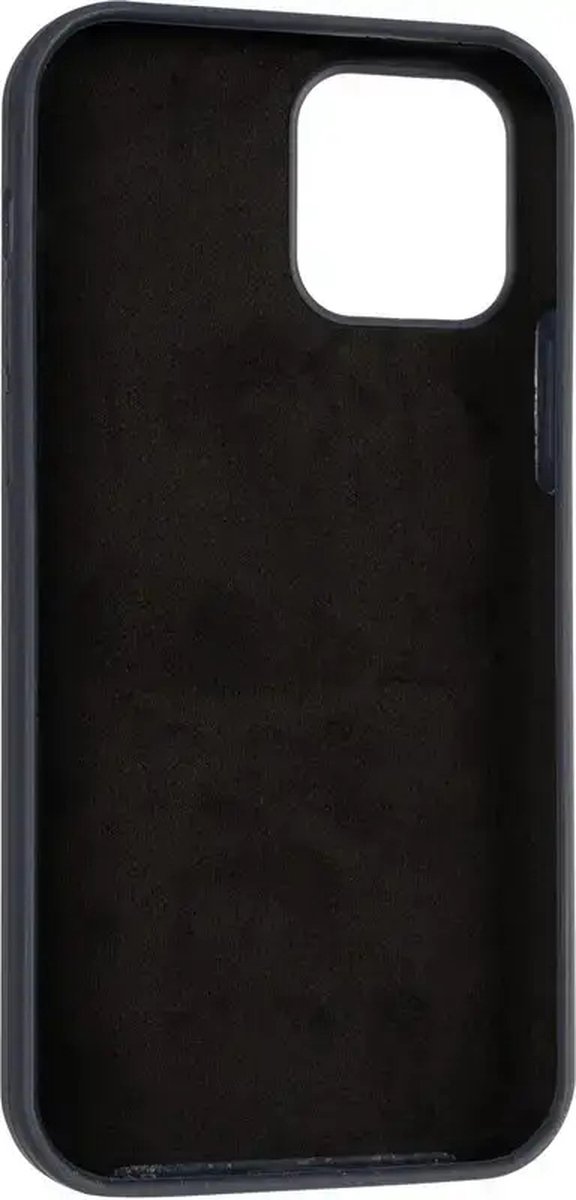 Premium Liquid Case Geschikt voor Apple iPhone 14 Pro met Camera Shield Geschikt voor MagSafe - FuturiQ - Zwart