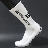Le blanc de football poignées - chaussettes de sport - GRIP - ampoules anti - compression - amélioration de la performance - tennis - course - handball - Sport - Fitness - Taille 39- 44
