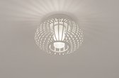 Lumidora Plafonnier 74286 - G9 - Wit - Fer - Lampe de salle de bain - IP44 - ⌀ 18 cm