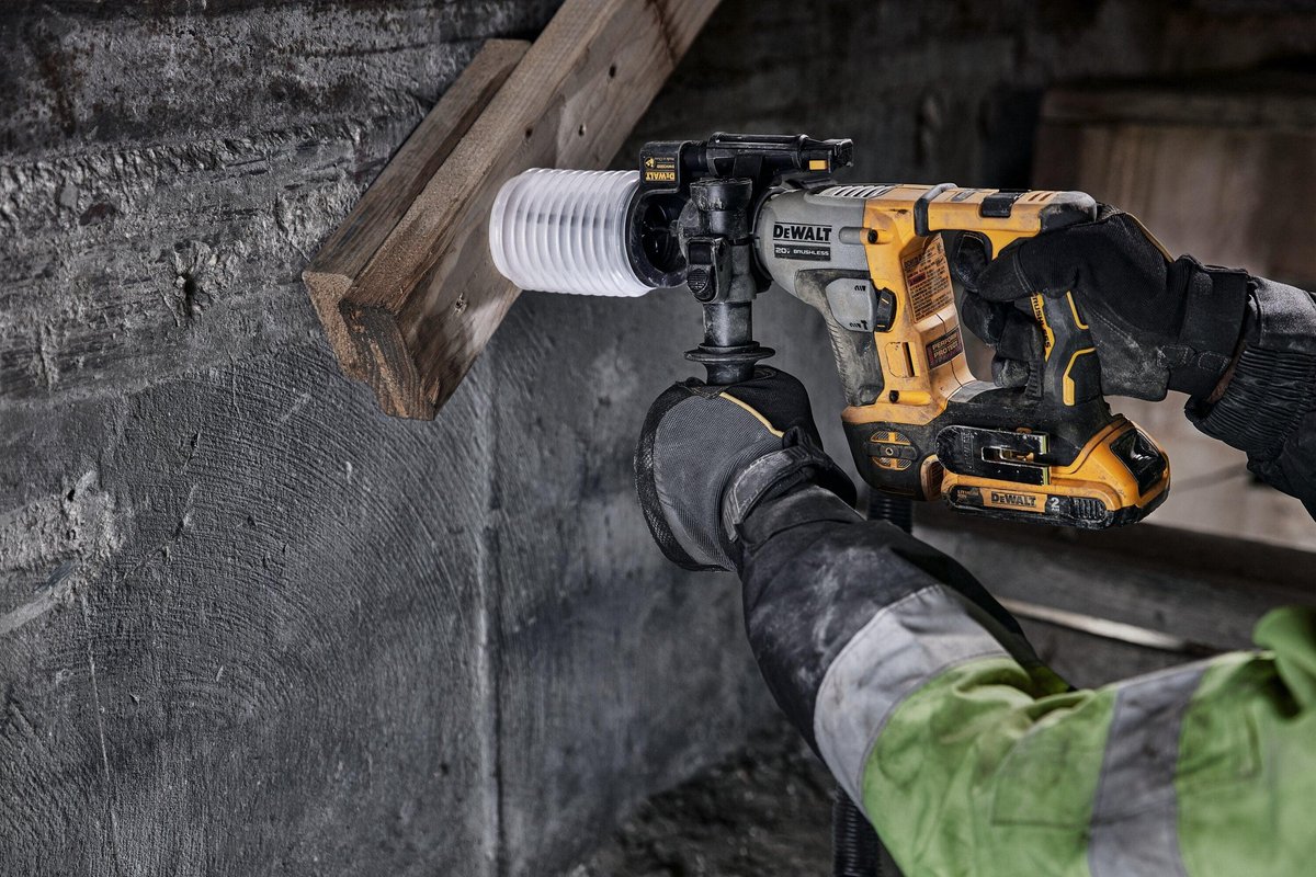 DeWalt DCH172 18V - Compacte SDS Plus boorhamer thumbnail 6