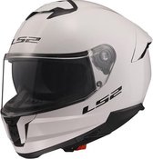 LS2 FF808 STREAM II GLOSS WHITE-06 3XL - Maat 3XL - Helm