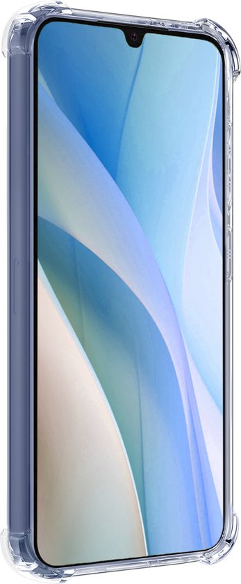 Coque Compatible avec Samsung A15 Coque Siliconen Antichoc Case Cover - Coque Compatible avec Samsung Galaxy Galaxy A15 Case Cover Case Antichoc - Transparent