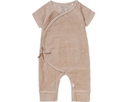 Product: Noppies Unisex Playsuit Belton short sleeve Unisex Rompertje - Doeskin - Maat 56, van het merk 