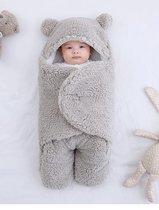 Baby slaapzak - Slaapzak - Grijs - Wrap - Teddybeer - Teddy - Schattige baby - Zachte slaapzak - 0-6 Maanden - Pasgeboren - Cadeau - Kado - Zwangerschapscadeau - Baby slaapkamer