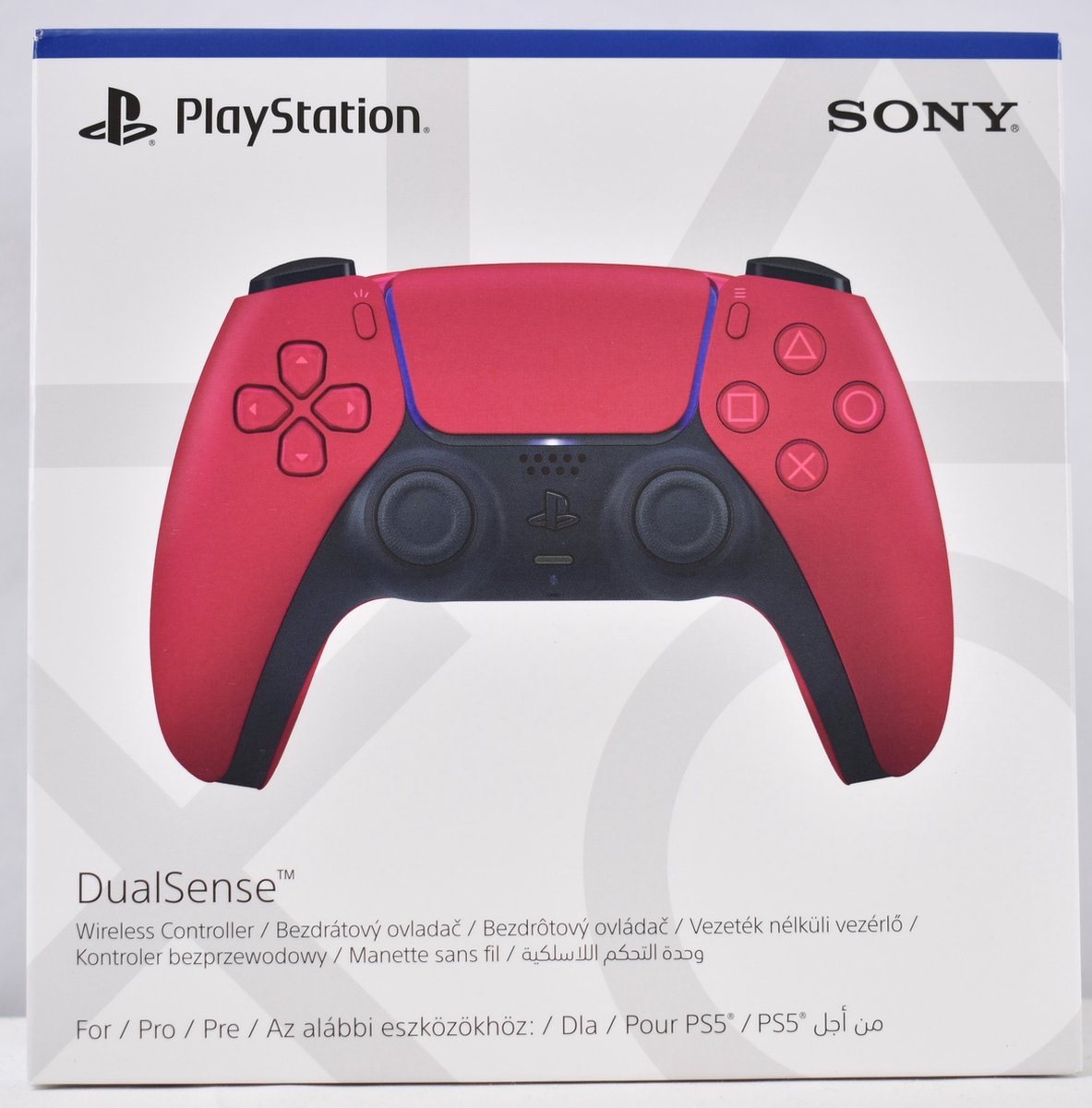 Sony Official PlayStation 5 - DualSense Wireless Controller - Cosmic Red (PS5)