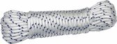 Corde paracorde AMIG - 10 mètres - D6mm - 400kg - nylon/polyester - blanc/bleu