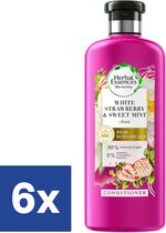 Herbal Essences Strawberry & Sweet Mint Conditioner - 6 x 400 ml