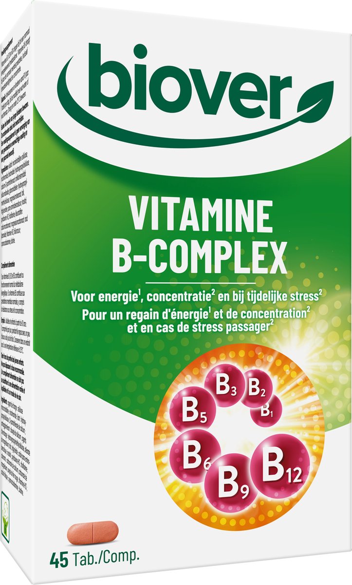 Biover Vitamine B complex all day 45tb