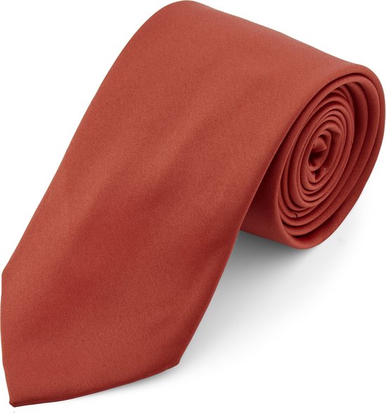 Trendhim Oranje stropdas voor heren - 8 cm