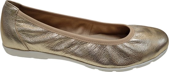 Caprice 9-22150-42-959 Dames Ballerina's - Goud Metallic - 42