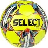 Select Futsal Mimas V22 Voetbal - Fluogeel / Blauw | Maat: SZ. FUTSAL