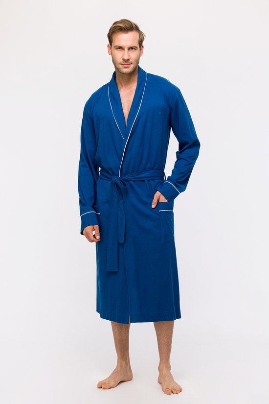 Robe de chambre Woody pour homme bleu foncé - taille L