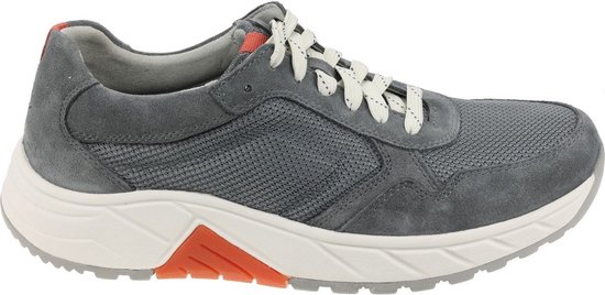Pius Gabor rollingsoft sensitive 8002.13.05 - heren rollende wandelsneaker - grijs - maat 42.5 (EU) 8.5 (UK)
