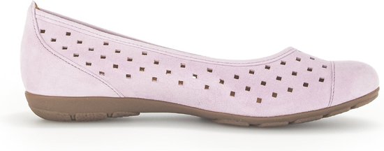 Gabor 24.169.13 - dames ballerina - roze - maat 37 (EU) 4 (UK)