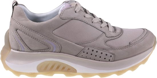 Gabor rollingsoft sensitive 26.915.31 - dames rollende wandelsneaker - Taupe - maat 42.5 (EU) 8.5 (UK)