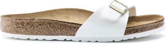 Birkenstock Madrid BS - sandale pour femme - blanc - taille 42 (EU) 8 (UK)