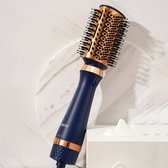LooXs - Elektrische Haarborstel Voor Prefect Krullend Haar - Föhnborstel - 220V - Stijltang - Haardroger - Volumeborstel - Krultang Hete lucht Borstel - Multifunctionele Haarborstel