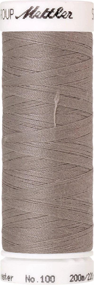 Amann Mettler Seralon Naaigaren – Titan Grey (0413) – 200 m – No. 100 – 100% Polyester – Per Stuk