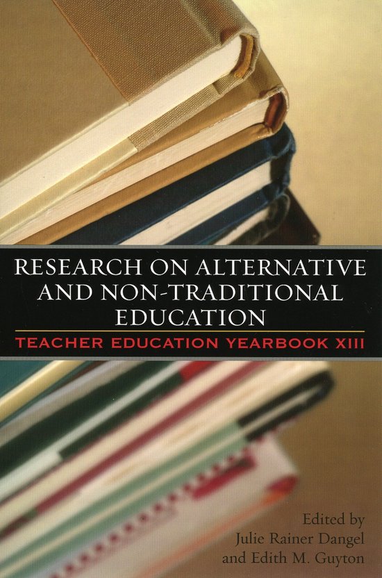 Research on Alternative and Non-Traditional Education - cover