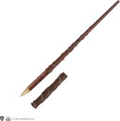 Cinereplicas Hermione Granger / Hermelien Griffel Toverstaf / Toverstok Pen and Display / Toverstok pen met houder - Harry Potter